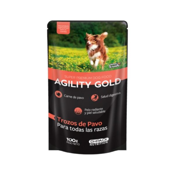 Agility Gold Trozos de pavo